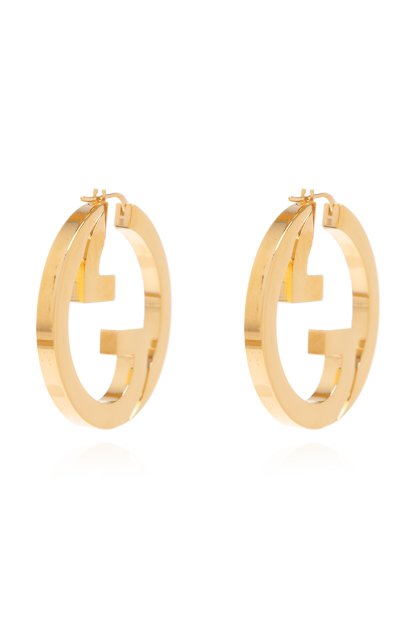 Gucci gg hot sale earrings gold